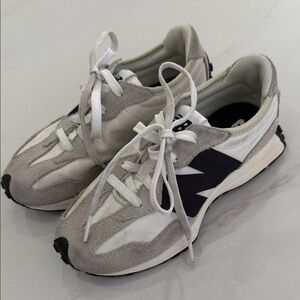 New Balance Kids Sneakers - White and Gray